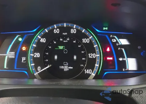 2014 Honda Accord Hybrid z USA, uszkodzony, nr VIN 1HGCR6F36EA005102